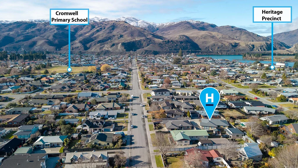 Cromwell 3房  Easy Care Living in Old Cromwell