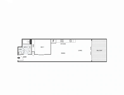 1914/120 Eastern Valley Way, Belconnen, Belconnen District, 1 chambres, 1 salles de bain, Unit