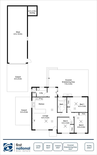 7 Eldon Street, Maitland, SA 5573, 3 Bedrooms, 2 Bathrooms, House
