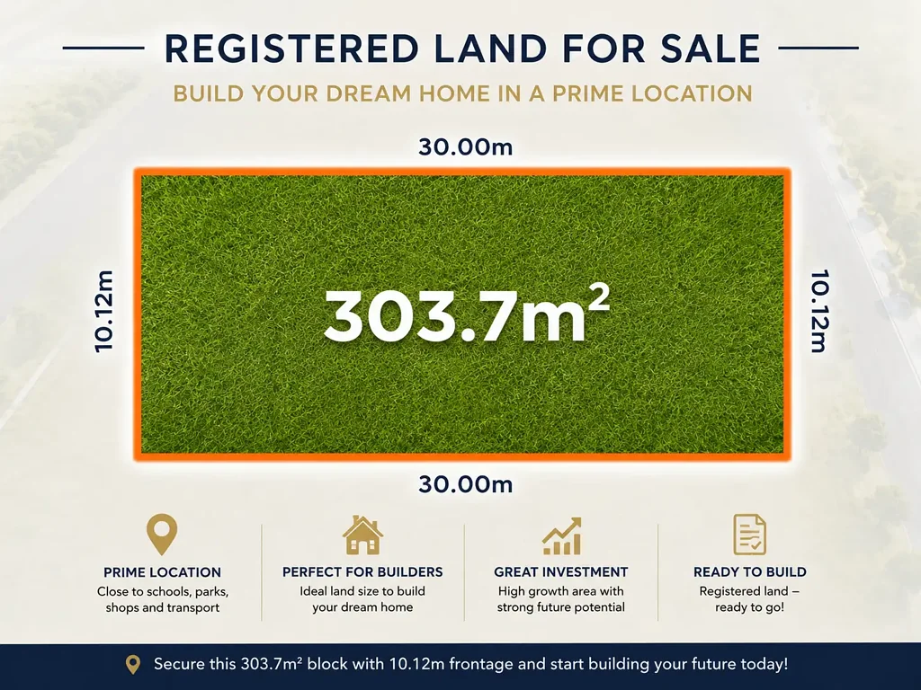 Austral Build Your Dream Home In Prime Location