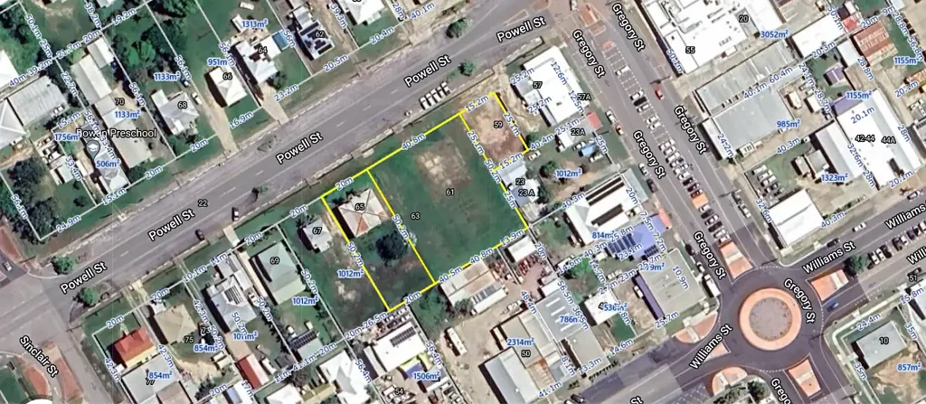 Bowen Development Site - 4400m2 on 4 Titles in the CBD Bowen