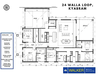 24 Walla Loop, Kyabram, VIC 3620, 4 chambres, 2 salles de bain, House