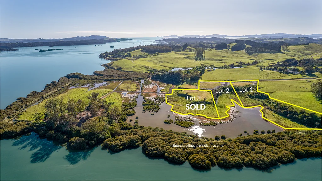 Kerikeri  Coastal Wonderland - 2 Sections Available