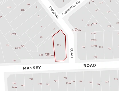 739 Massey Road, Mangere, Auckland - Manukau, 0房, 0浴