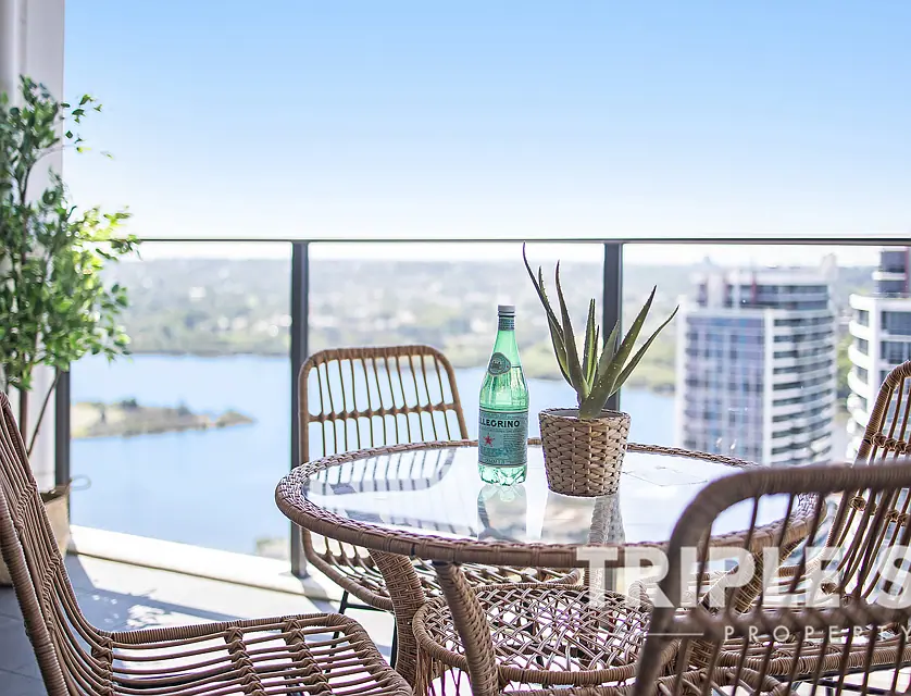 Level 22/2203/46 Walker Street, Rhodes, Inner West, 2部屋, 2バスルーム, Apartment
