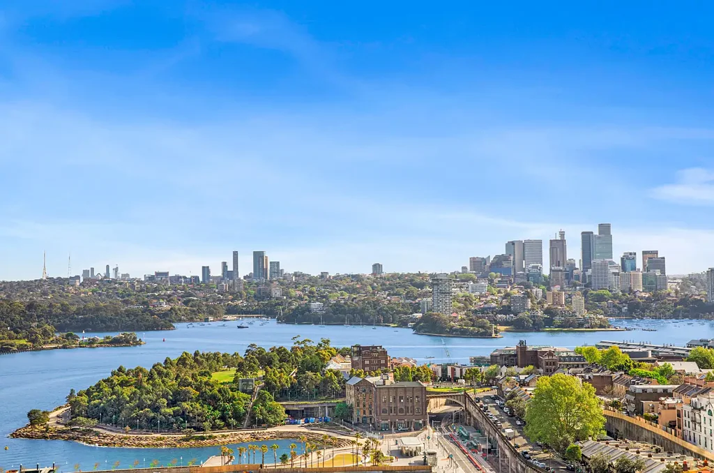 Barangaroo 2 Bedroom Elevated Elegance at 'One Sydney Harbour': A Level 22 Gem Overlooking the Northern Harbour