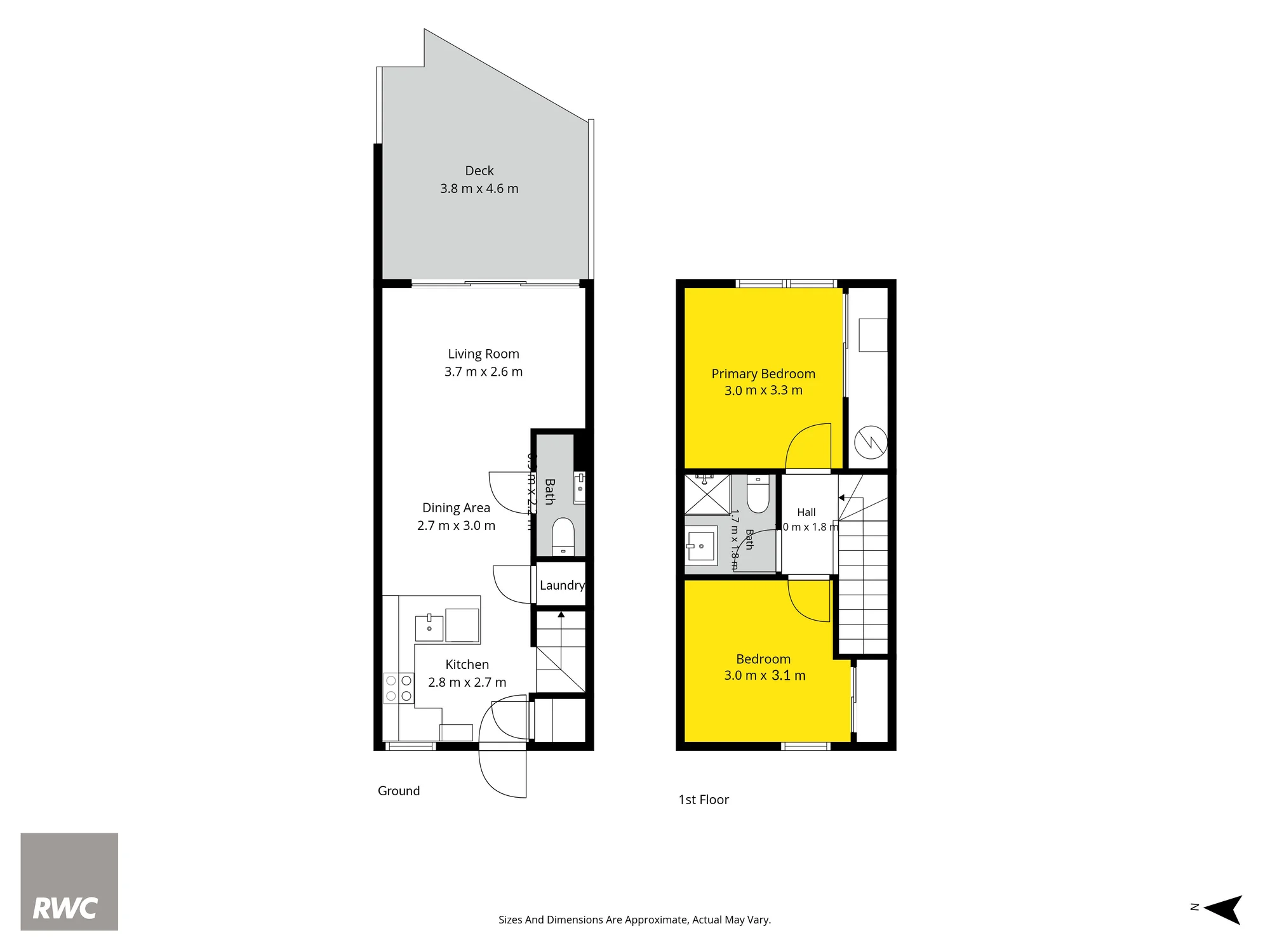 14 Molley Green Place, Mount Roskill, Auckland, 2 Bedrooms, 1 Bathrooms, Townhouse