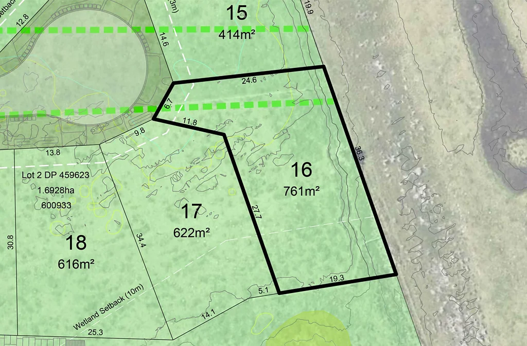 Waihi Beach Civil Works are underway - Lot 16