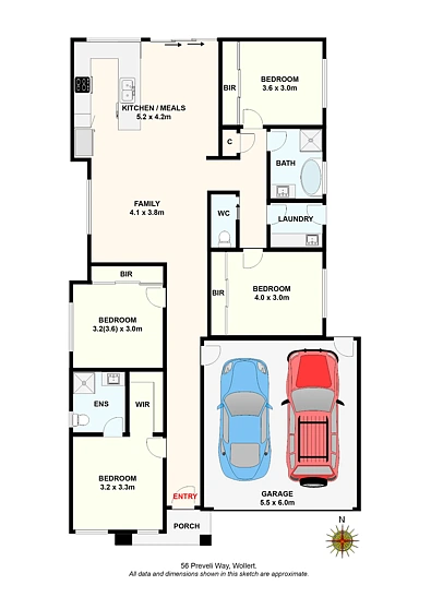 56 Preveli Way, Wollert, VIC 3750, 4 રૂમ, 2 બાથરૂમ, House