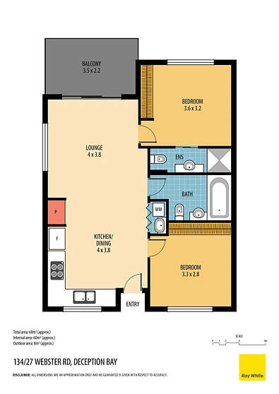 134/27 Webster Road, Deception Bay, QLD 4508, 2 slaapkamers, 2 badkamers, Unit