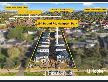 LOT 16/294 Pound Road, Hampton Park, South East Melbourne, 4 ห้องนอน, 3 ห้องน้ำ, Townhouse