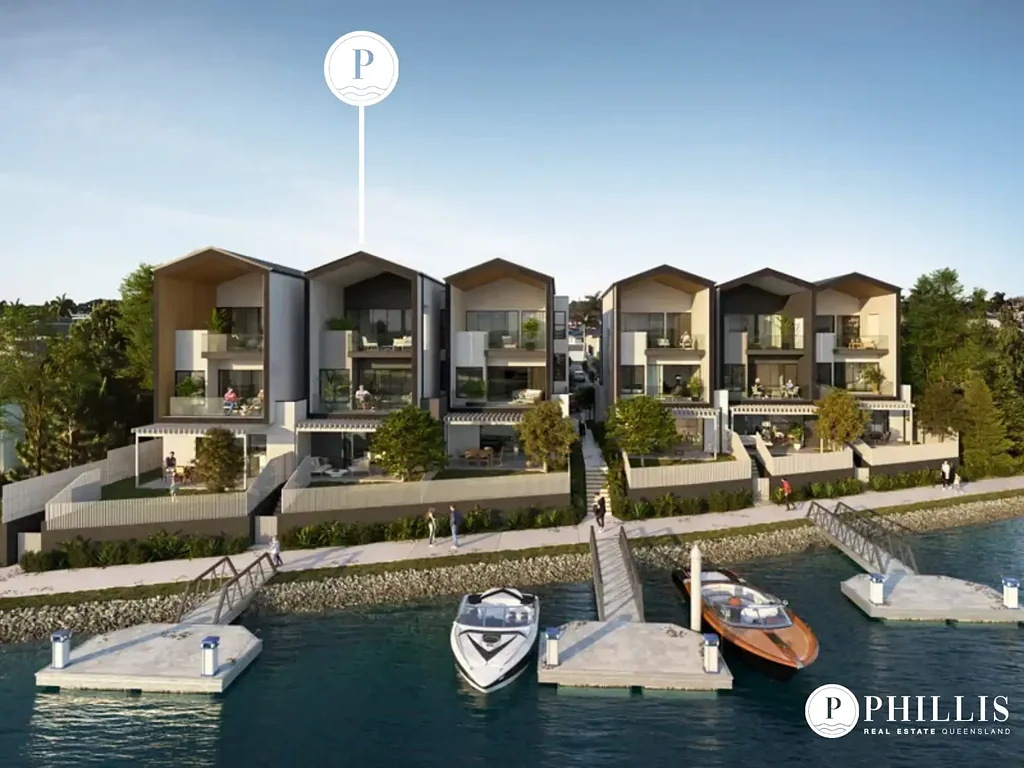 Hope Island 4Zimmer Brand New Tri Level, Waterfront Townhome With Lift