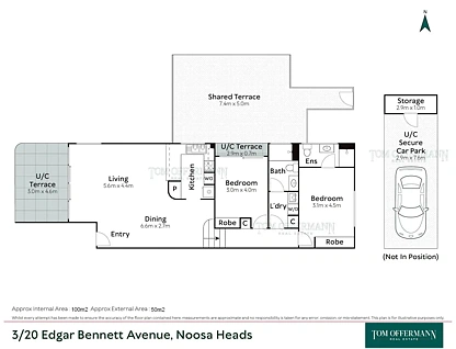 3/20 Edgar Bennett Avenue, Noosa Heads, Sunshine Coast, 2 Schlafzimmer, 2 Badezimmer, Unit