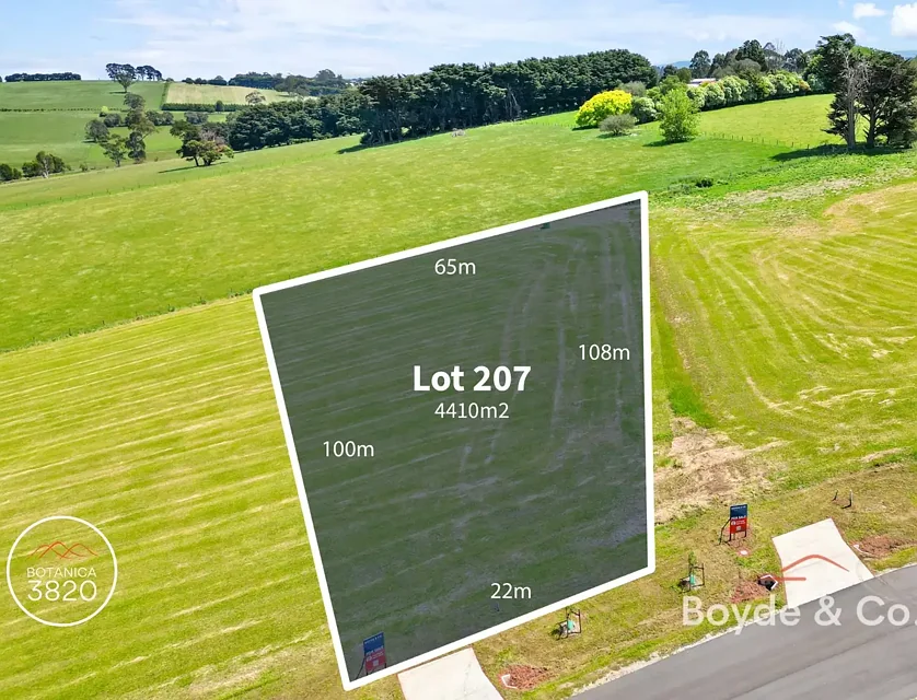 LOT 207 Botanica Drive, Warragul, Traralagon , 0 Bedrooms, 0 Bathrooms, Section