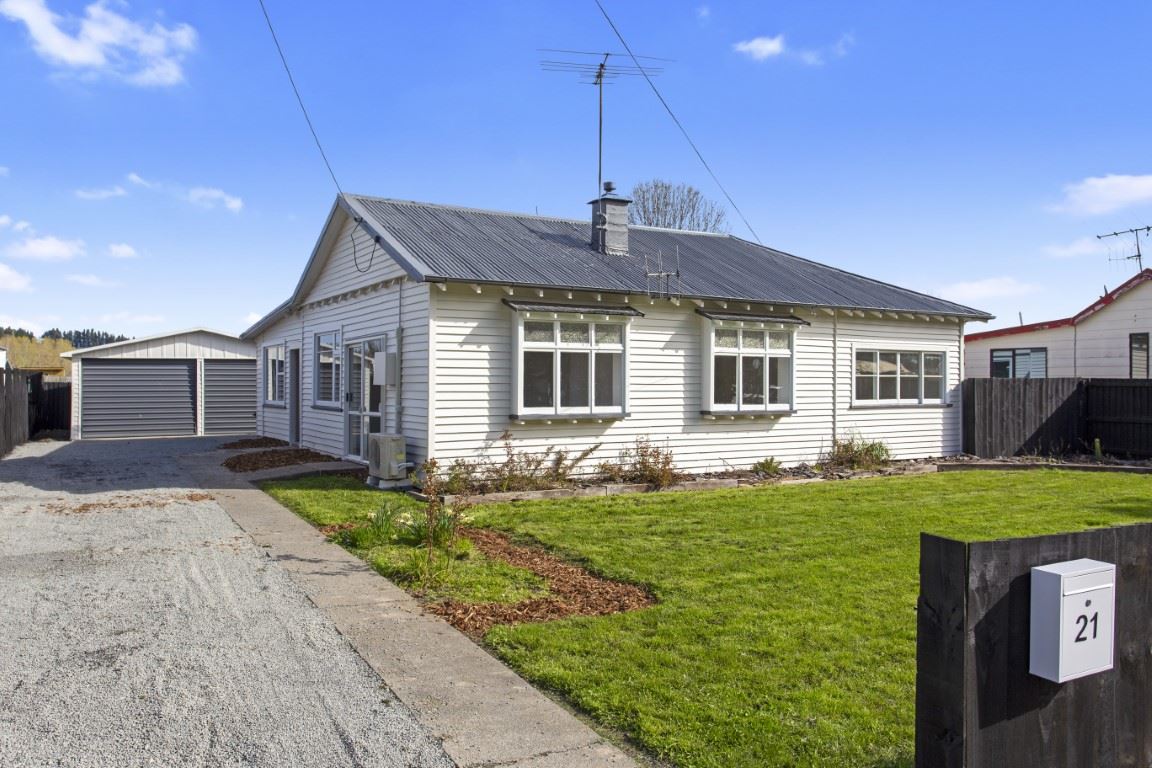 21 Cadman Street, Cheviot, Hurunui, 3 ห้องนอน, 1 ห้องน้ำ