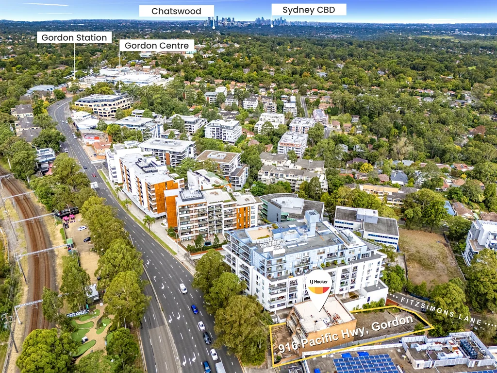 Gordon Prime land with DA Approval for New Residential and Commercial Development