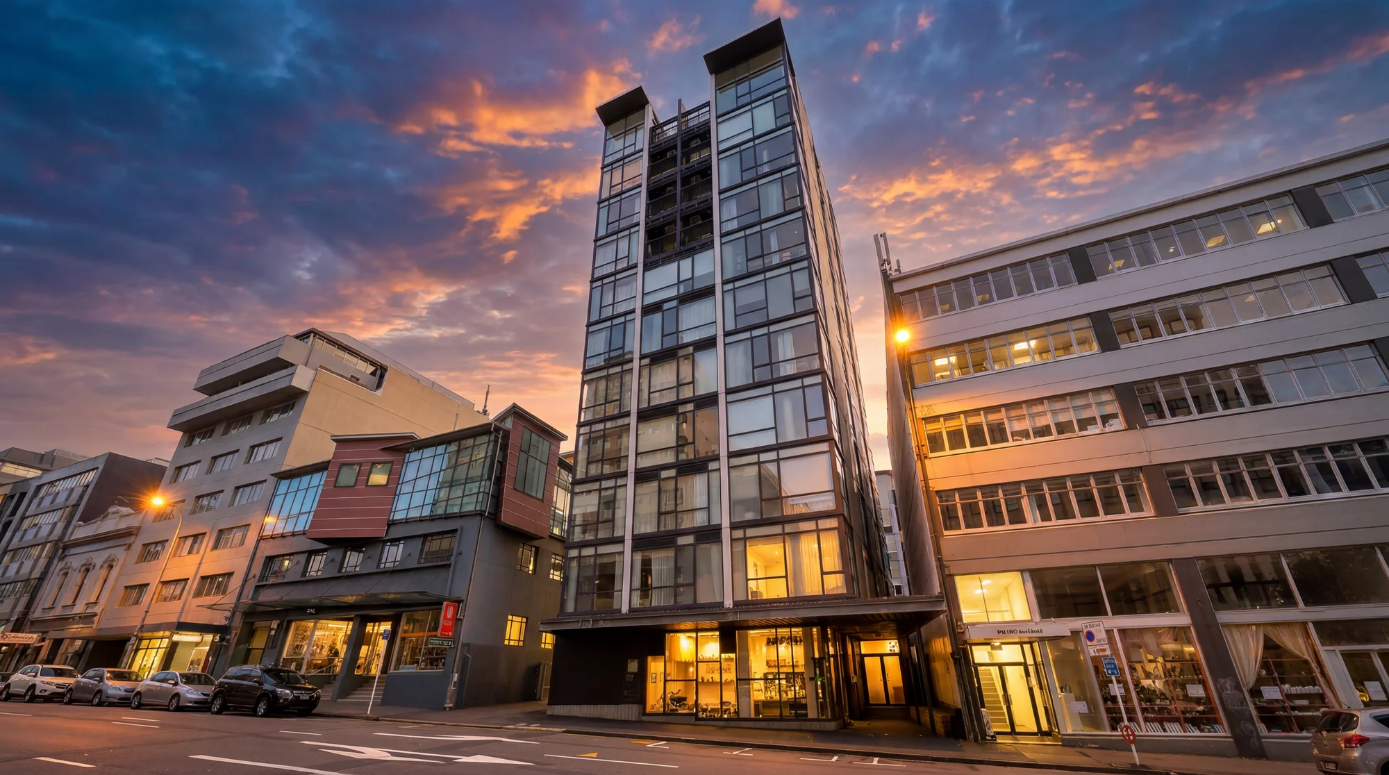 Te Aro 1Zimmer Modern City Living or Smart Investment