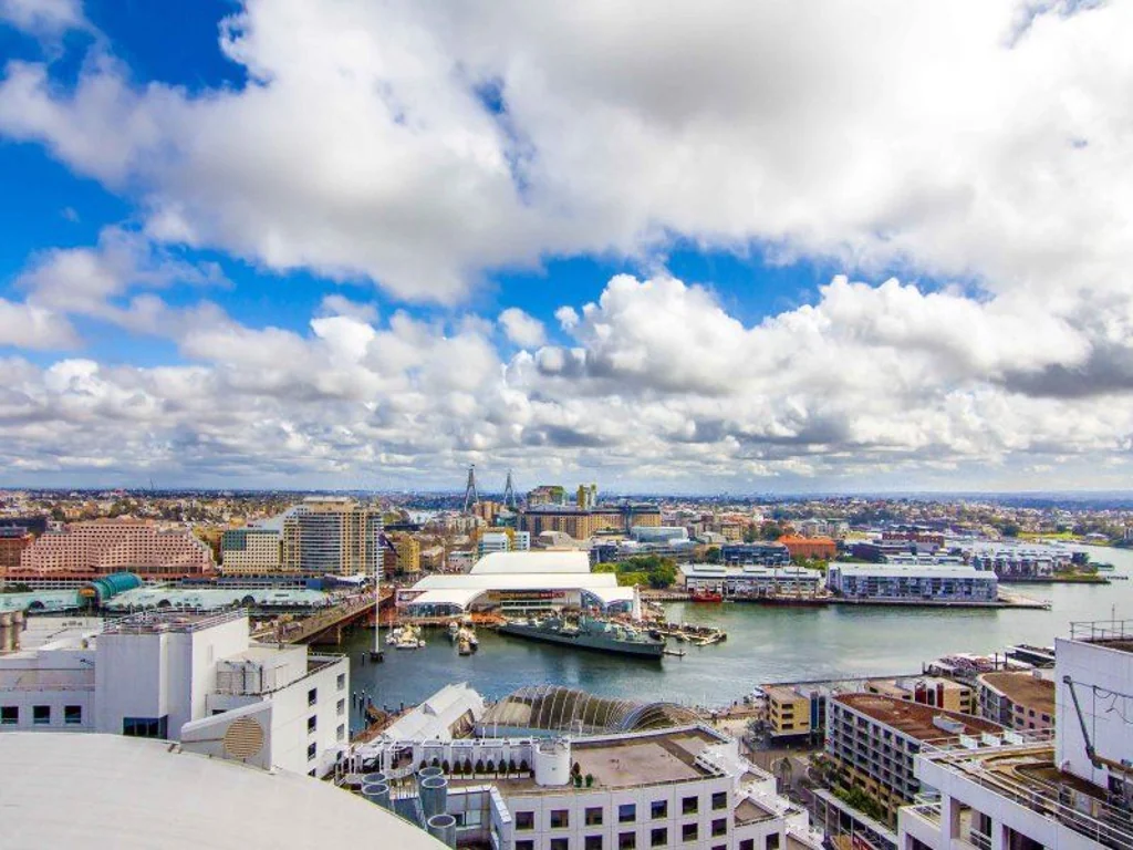 Furnished 2 Bedroom Apartment with Spectacular Darling Harbour Water Views.
