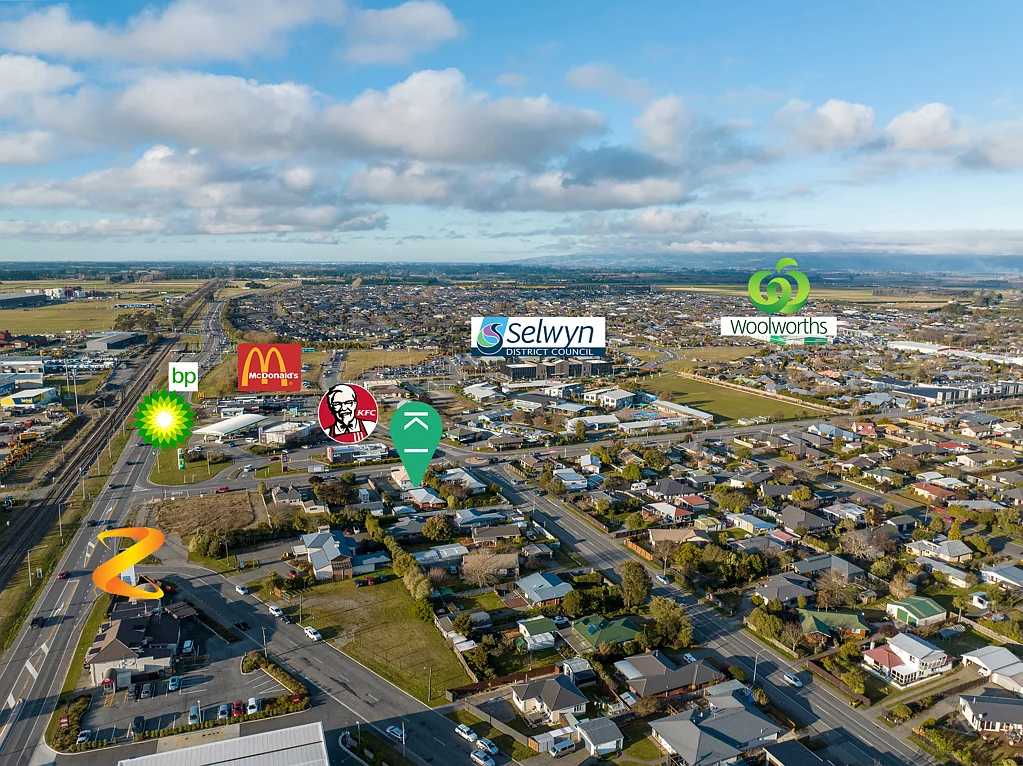 Rolleston 5房  OPTIONS GALORE – TWO DWELLINGS ON 1011sq m!
