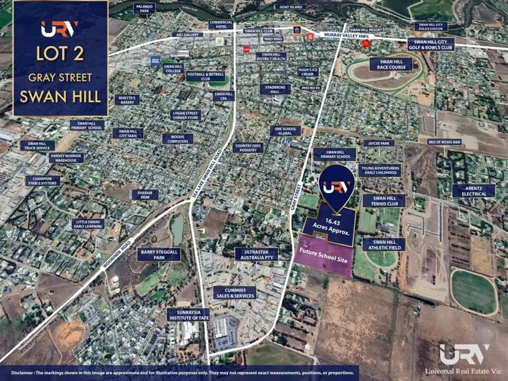 Swan Hill 1कमरा GENERAL RESIDENTIAL ZONED! DEVELOPMENT OPPORTUNITY! MULTI LOT SUBDIVIDIONS DEVELOPMENT! STCA!