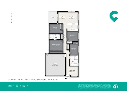 2 Avaline Boulevard, Burpengary East, Moreton Bay Region, 4 ห้องนอน, 2 ห้องน้ำ, House