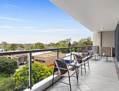 915/1C Burdett Street, Hornsby, Upper North Shore, 2 कमरे, 2 बाथरूम, Apartment