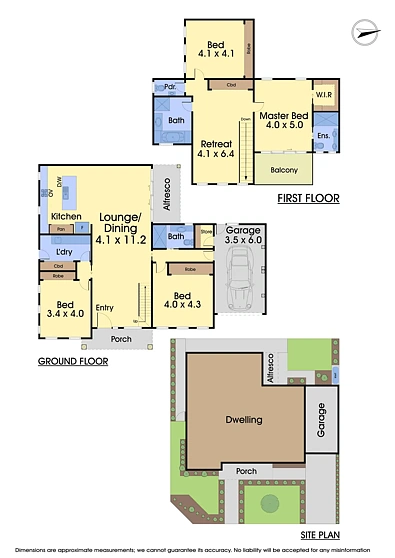 1 Leicester Square, Seaholme, VIC 3018, 4房, 3浴, House