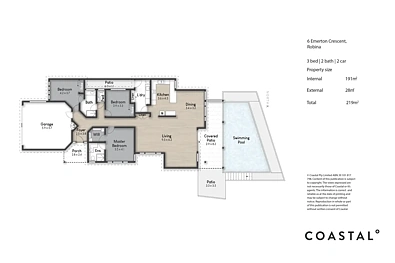 6 Emerton Crescent, Robina, QLD 4226, 3 slaapkamers, 2 badkamers, House