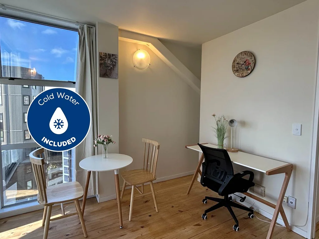 One bedroom in Scotia Tower Apartments