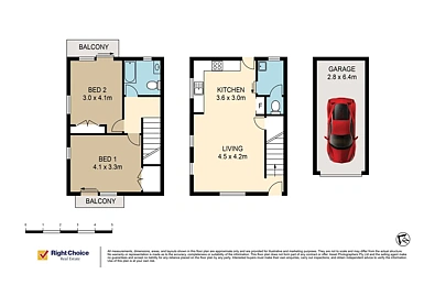 1/10 Wallaroo Drive, Blackbutt, NSW 2529, 2房, 1浴, Townhouse