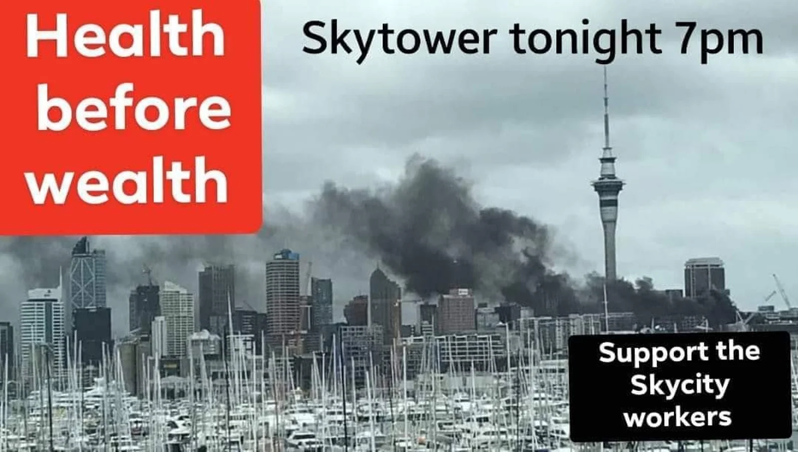 火灾浓烟致50人生病！SkyCity工会成员宣布举行大罢工！