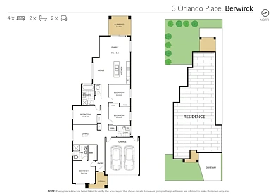 3 Orlando Place, Berwick, VIC 3806, 4 slaapkamers, 2 badkamers, House