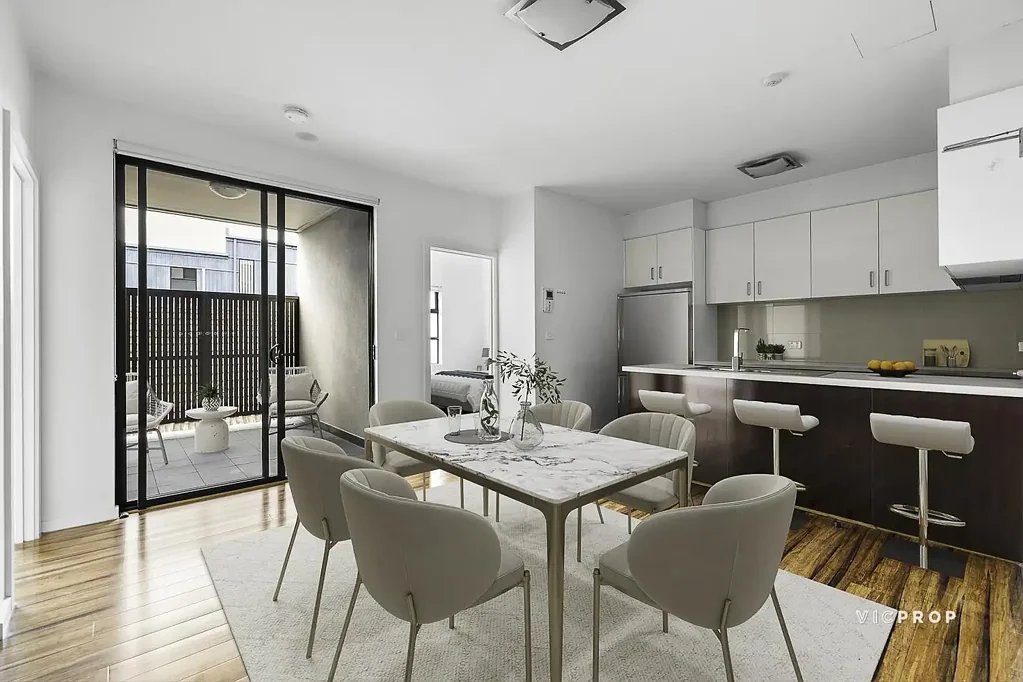 Brunswick West 2ห้องนอน Boutique Living with a Focus on Space, Light & Convenience
