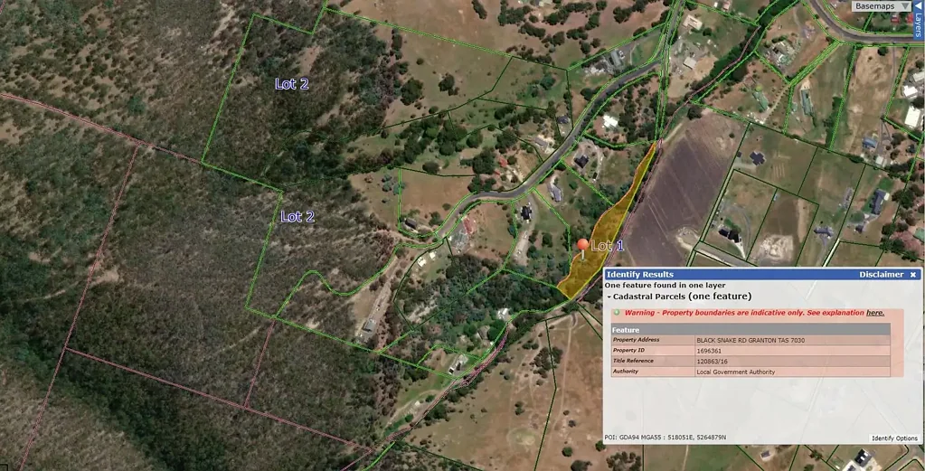 Granton Lot 1 of .63 hectares offers over $ 180k.