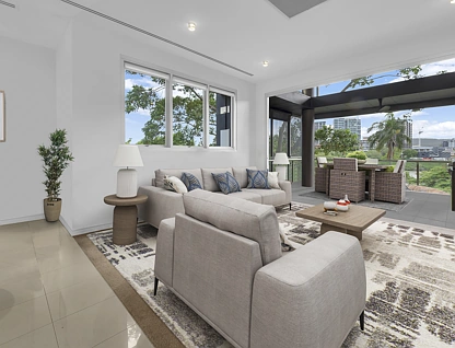 3401/55 Forbes Street, West End, Brisbane - Inner City Region, 3 कमरे, 2 बाथरूम, Apartment