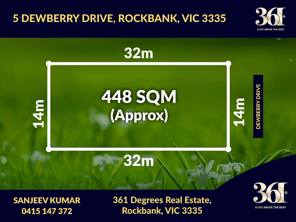 Rockbank Premium 448m? Land in Willow Springs Estate, Rockbank ? Build Your Future Today!