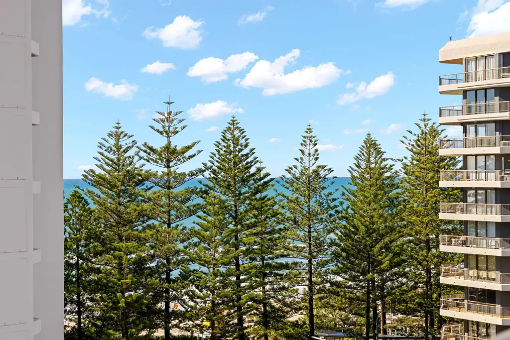 Burleigh Heads 2房  Renovated Coastal Apartment with Ocean Views