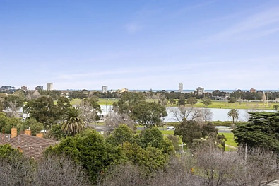 Melbourne 2chambre Albert Park Lake and Bay Views with House-Like Proportions
