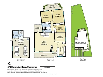 Floor plan - 576 Cavendish Road, Coorparoo, QLD 4151