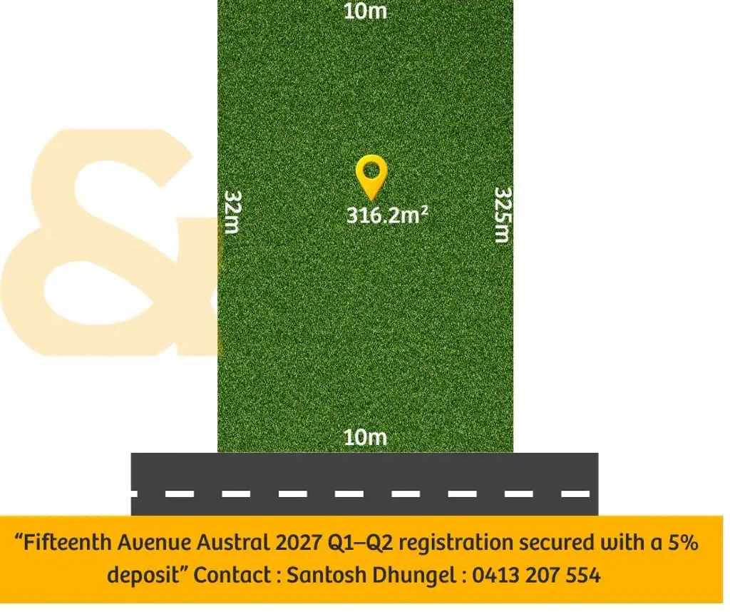 Austral LAND FOR SALE - Fifteenth Avenue AUSTRAL  | 2027 Registration Secure Your Lot with Just 5% Deposit