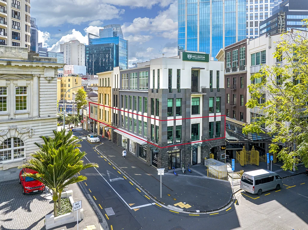 Auckland Central Price Drop! Chancery office with large courtyard