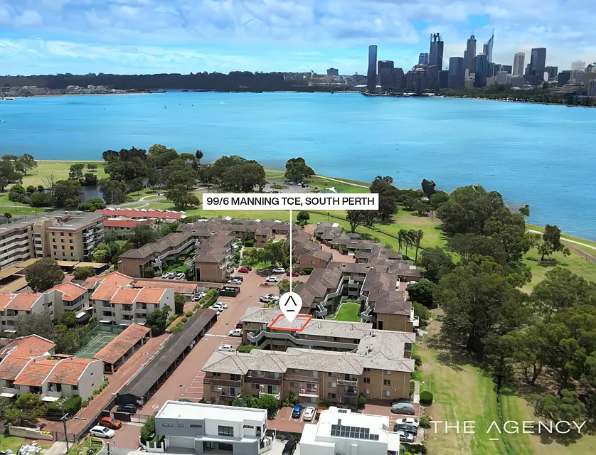 99/6 Manning Terrace, South Perth, Perth CBD, 2 રૂમ, 1 બાથરૂમ, Apartment