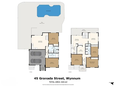 45 Granada Street, Wynnum, QLD 4178, 5房, 2浴, House