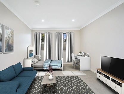 10/91 Second Avenue, Kingswood, Outer Western Sydney, 0 rūma, 1 rūma horoi, Studio