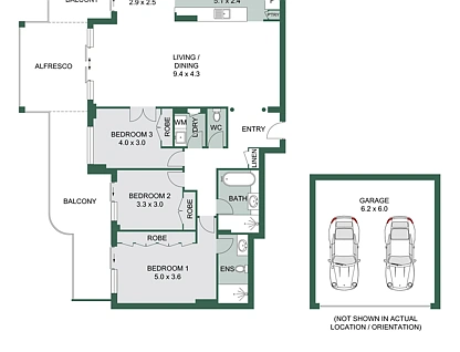22/2-8 Harbour Street, Wollongong, Wollongong - Greater Region, 3房, 2浴, Apartment