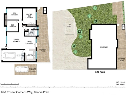 1/63 Covent Gardens Way, Banora Point, North Coast, 3部屋, 1バスルーム, Apartment