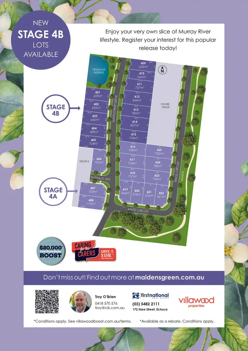 LOT 407 Maidens Green, 31 Mayflower Drive Drive, Moama, NSW 2731