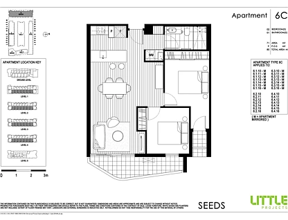 6113/172 Edward Street, Brunswick East, North Melbourne, 2 rūma, 1 rūma horoi, Apartment