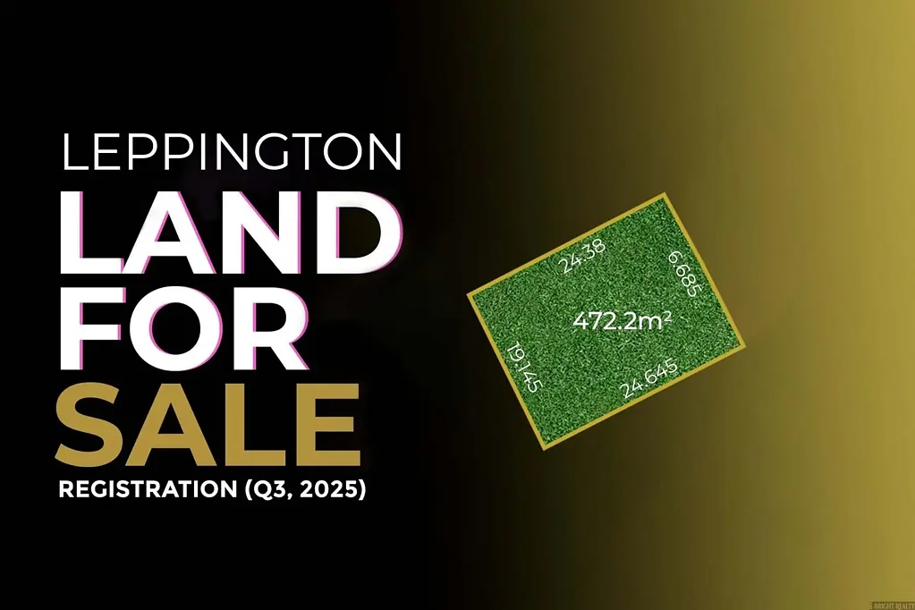 Leppington Land For Sale - Anticipated registration Q3, 2025
