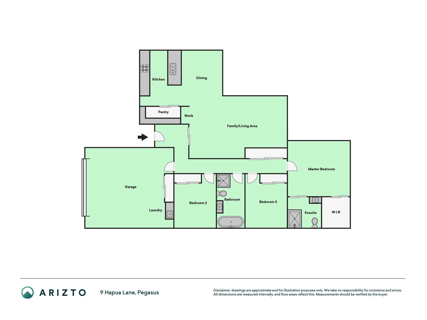 9 Hapua Lane, Pegasus, Waimakariri District, Canterbury, 3 Bedrooms, 2 Bathrooms, House